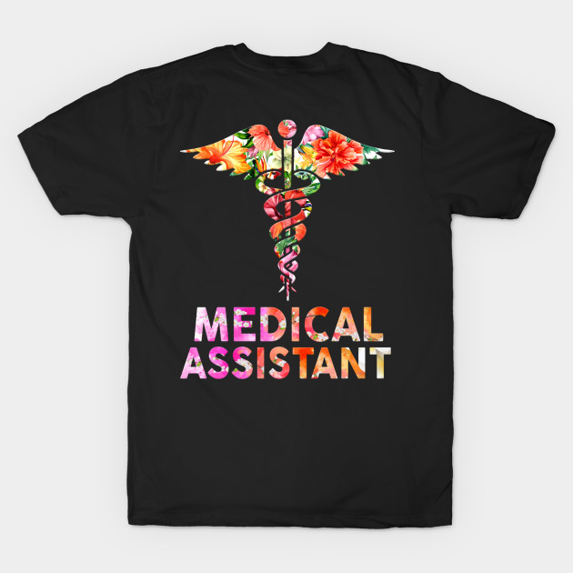 Medical Assistant Flower Background by QUYNH SOCIU